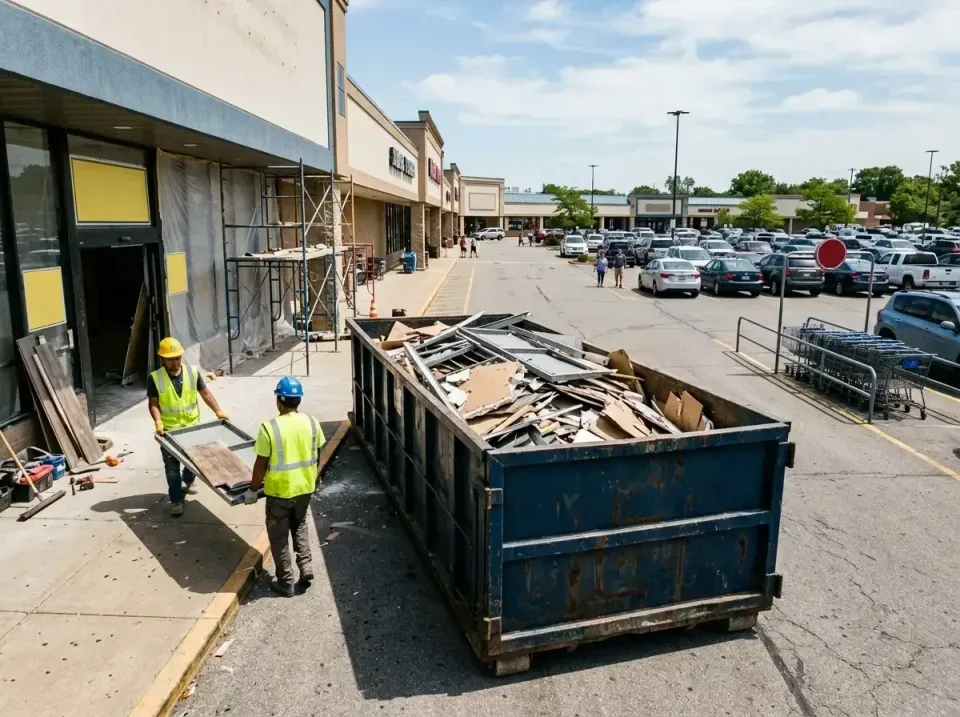 retail-store-renovation-debris-003 — frequently asked questions, Roll-off Dumpster Rentals in Pea Ridge, AR